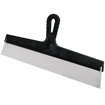 Шпатель фасадный 450 мм нержавеющая сталь, пластмассовая ручка REXANT