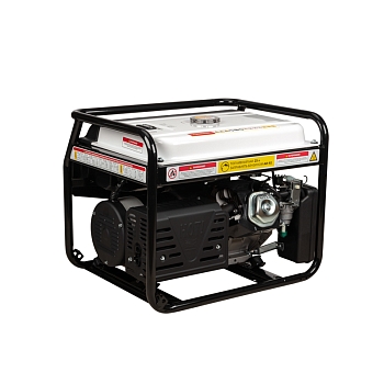 Генератор бензиновый KR9000EA, 9,0кВт, 230В, 25л, коннектор автоматики, электростартер KRANZ