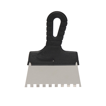 Шпатель фасадный REXANT 150 мм зуб 8х8 нержавеющая сталь, пластмассовая ручка