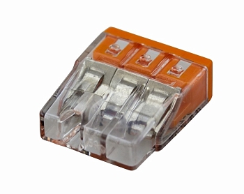 2273-203 Экспресс-клемма 3-проводная до 2,5 мм², (100 шт./уп.) WAGO