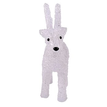 Акриловая светодиодная фигура Оленёнок 30х14х35 см, 4,5 В, 3 батарейки AA (не входят в комплект), 40 светодиодов NEON-NIGHT