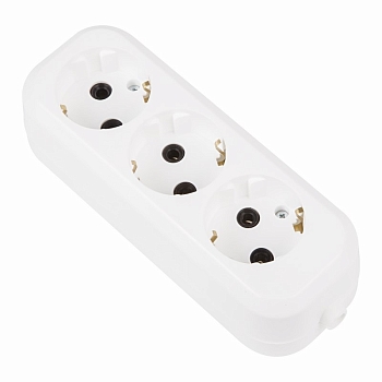 Колодка 3 гнезда с/з Эконом PROconnect