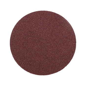 Диск абразивный на ворсовой основе, на липучке, без отверстий, P24, 125мм, 10 шт. KRANZ