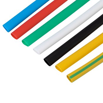 Набор термоусаживаемых трубок №14 ТУТ нг 5/2,5мм, 7 цветов (упак. 21 шт. по 10см) REXANT