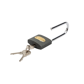 Замок навесной серия Чугун 50мм длинная дужка ЧЕТЫРЕ СЕЗОНА