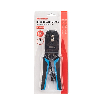 Кримпер HT-200R ТАЙВАНЬ для обжима 10P10C, 8P8C, 6P6C, 4P4C REXANT