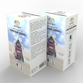 Керамическая фигурка Красный домик 11,5х8,5х20,4 см