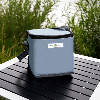 Сумка-холодильник (термосумка) 6л, 2 слоя утепления ЧЕТЫРЕ СЕЗОНА