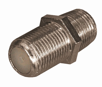 Переходник гнездо F – гнездо F, бочка без кольца PROconnect