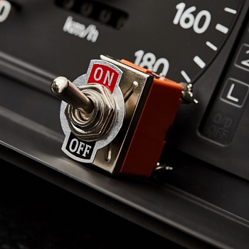 Тумблер 250V 15А (4c) ON-OFF двухполюсный  (KN-201)  REXANT (в упак. 1шт.)