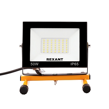 Прожектор-переноска СДО-EXPERT 50Вт 4000Лм 6500K со шнуром 2м и евровилкой REXANT