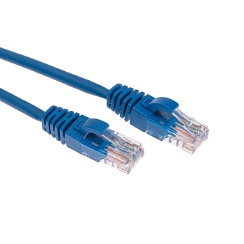 Патч-корд U/UTP, CAT 6, RJ45-RJ45, 26AWG, LSZH, синий, 5м REXANT