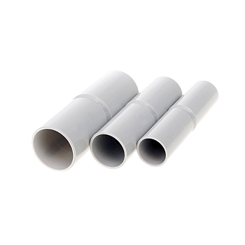 Муфта соединительная для трубы ø20мм, серая IP44 (50 шт/уп) REXANT