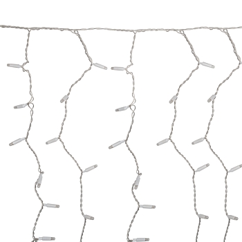 Гирлянда светодиодная Занавес 2х1,5м 300 LED RGB прозрачный ПВХ IP65 для свечения с динамикой 230В нужен контроллер 245-908 NEON-NIGHT