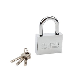 Замок навесной серия Сталь 60мм ЧЕТЫРЕ СЕЗОНА