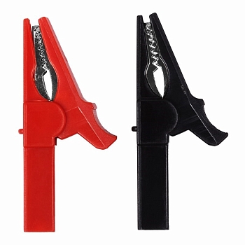 Зажим «Крокодил» для тестера 15А, 53мм, гнездо Banana REXANT