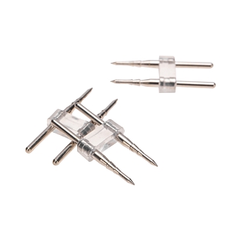 T - коннектор для одностороннего Гибкого Неона 8х16мм (цена за 1 шт.)