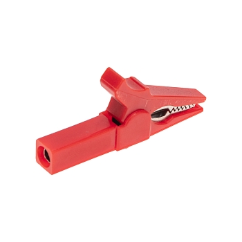 Зажим «Крокодил» для тестера 15А, 53мм, гнездо Banana REXANT