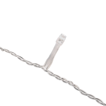 Гирлянда Дождь светодиодный 2х1,5м, эффект мерцания, прозрачный провод, IP44, 230В, диоды ТЕПЛЫЕ БЕЛЫЕ, 150LED NEON-NIGHT