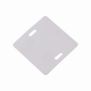 Бирка кабельная «У-134» (Большой квадрат) белая (100 шт/уп) REXANT