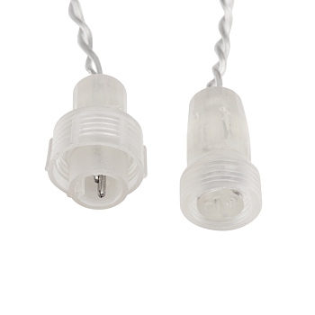 Гирлянда светодиодная Занавес 2х1,5м 300 LED RGB прозрачный ПВХ IP65 для свечения с динамикой 230В нужен контроллер 245-908 NEON-NIGHT