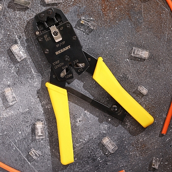 Кримпер HT-200R для обжима 10P10C, 8P8C, 6P6C, 4P4C REXANT