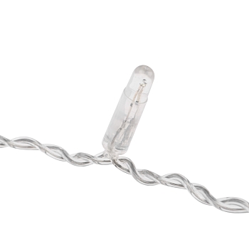 Гирлянда светодиодная Занавес 2x0,8м 160 LED БЕЛЫЙ прозрачный ПВХ IP65 постоянное свечение 230В нужен блок 303-500-1 NEON-NIGHT