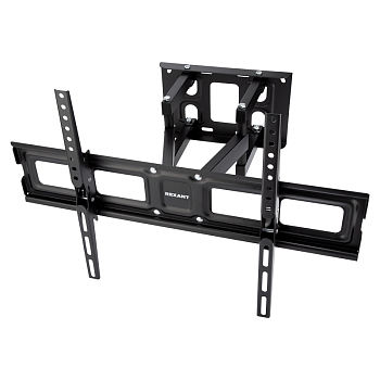 Кронштейн для телевизора 37"-75", наклонно-поворотный, двойное колено REXANT