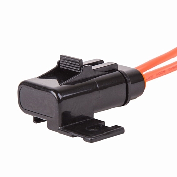 Держатель предохранителя типа Мини, влагозащищенный, на проводе REXANT