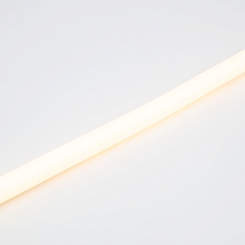 Гибкий неон диаметр 16мм круглый 144 LED/м ТЕПЛЫЙ БЕЛЫЙ 230В бухта 50м (с комплектом подключения) NEON-NIGHT