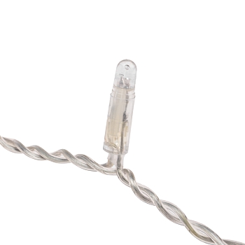 Гирлянда светодиодная Занавес 2x0,8м 160 LED ЗЕЛЕНЫЙ прозрачный ПВХ IP65 постоянное свечение 230В блок в комплекте NEON-NIGHT