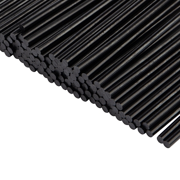 Стержни клеевые Ø7мм, 200мм, черные, 1кг (0,5кг + 0,5кг), пакет REXANT