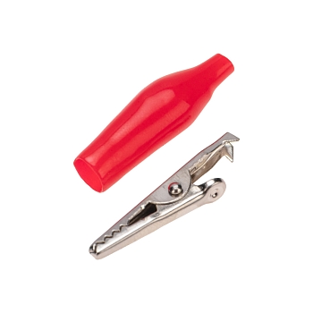 Зажим «Крокодил» 5А, 46мм, в изоляторе REXANT