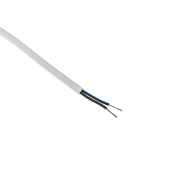 Шнур сетевой 2х0,75 мм² 1,8м белый REXANT