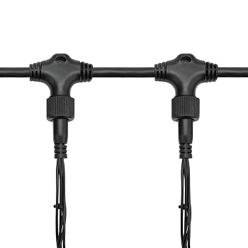 Гирлянда светодиодная Занавес 2х6м 1520 LED СИНИЙ черный ПВХ IP65 эффект водопада 230В не соединяется блок в комплекте NEON-NIGHT