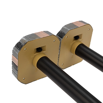 Набор отпугивателей кротов с садовым фонариком (R 20м х2) камень REXANT