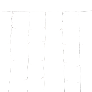 Гирлянда Дождь светодиодный 2х1,5м, эффект мерцания, прозрачный провод, IP44, 230В, диоды ТЕПЛЫЕ БЕЛЫЕ, 150LED NEON-NIGHT