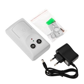 Ультразвуковой Антилай для собак со встроенным микрофоном, S 4м² REXANT