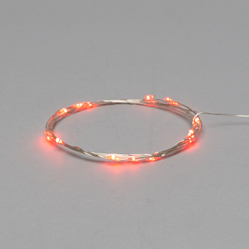 Гирлянда светодиодная Роса 2м, 20LED, КРАСНЫЙ, IP20, 2хCR2032 в комплекте NEON-NIGHT