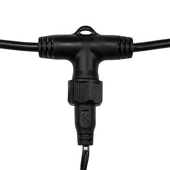 Гирлянда LED ClipLight - ШАРИКИ 24V, 3 нити по 20 м, цвет диодов Красный