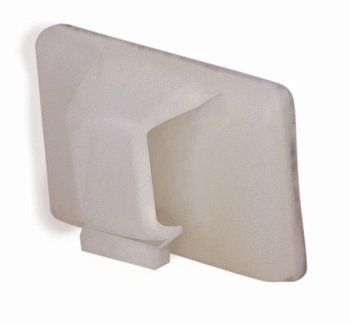 Площадка самоклеящаяся c клипсой под шлейф 17х12 мм (100 шт/уп) REXANT