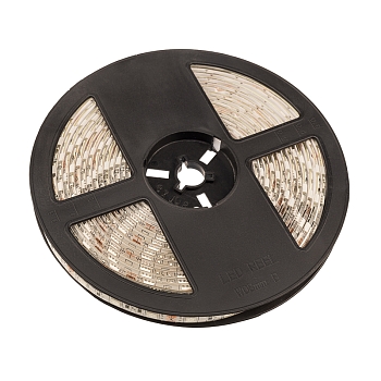 Лента светодиодная 12В, SMD5050, 14,4Вт/м, 60 LED/м, RGB, 10мм, 5м, IP65 LAMPER