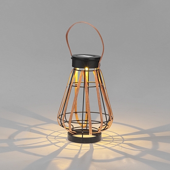 Светильник садовый Тростник, 22,5см, 3000К, встроенный аккумулятор, солнечная панель, коллекция Бали REXANT