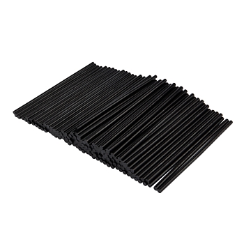 Стержни клеевые Ø7мм, 200мм, черные, 1кг (0,5кг + 0,5кг), пакет REXANT