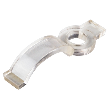 Монтажная клипса для светодиодной ленты с влагозащитой шириной 10 мм LAMPER