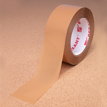 Скотч упаковочный REXANT 48 мм х 50 мкм, коричневый, рулон 150 м