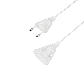 Удлинитель для домашних гирлянд 3 м прозрачный ПВХ