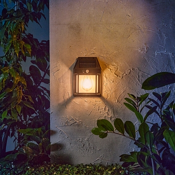 Светильник садовый Кингс, 3000К, встроенный аккумулятор, солнечная панель, коллекция Лондон REXANT