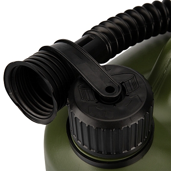 Канистра для ГСМ и технических жидкостей, вертикальная, 5л, пластиковая, усиленная REXANT