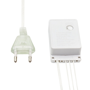 Гирлянда Сеть 1,5х1,5м, прозрачный ПВХ, 96 LED Мультиколор
